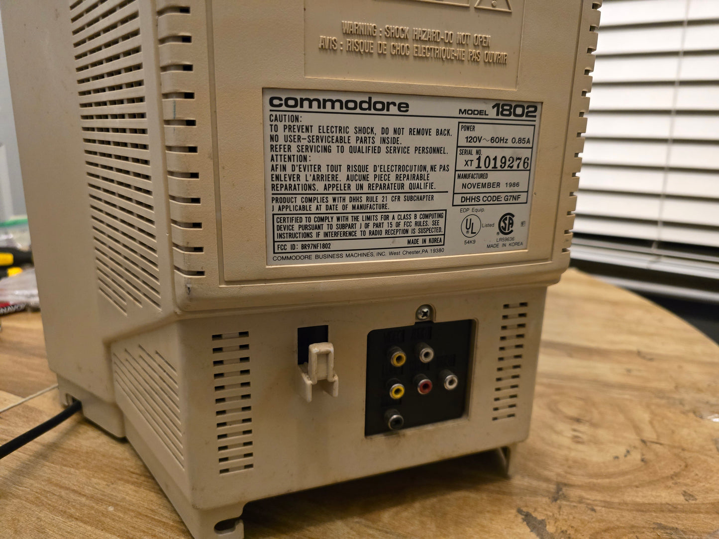 Commodore 1802 (Repaired!)